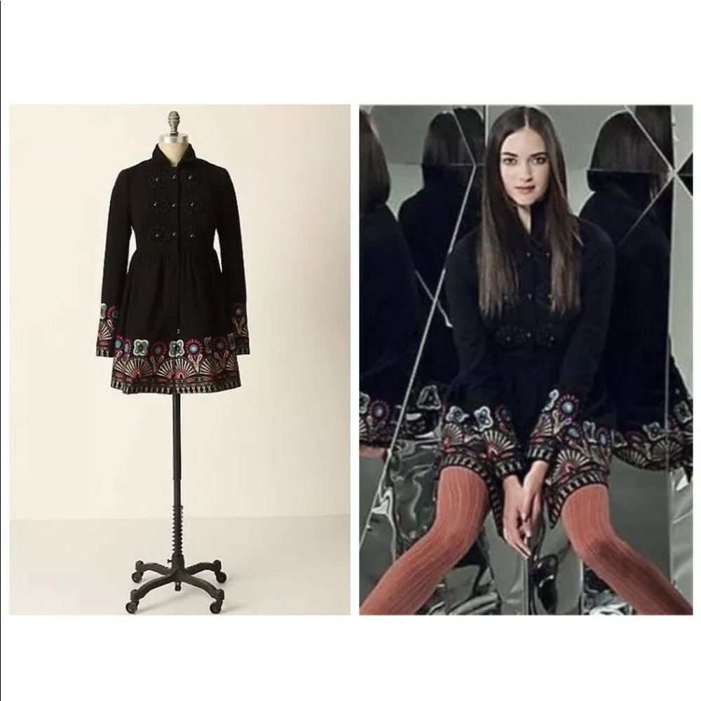 Anthropologie Plenty by Tracy Reese Coat